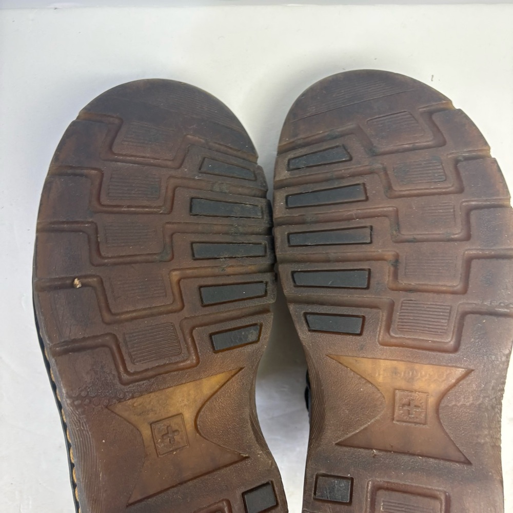 Dr Martens Brown Leather Men's Oxford Lace-up Shoes size 9 - Picture 12 of 15